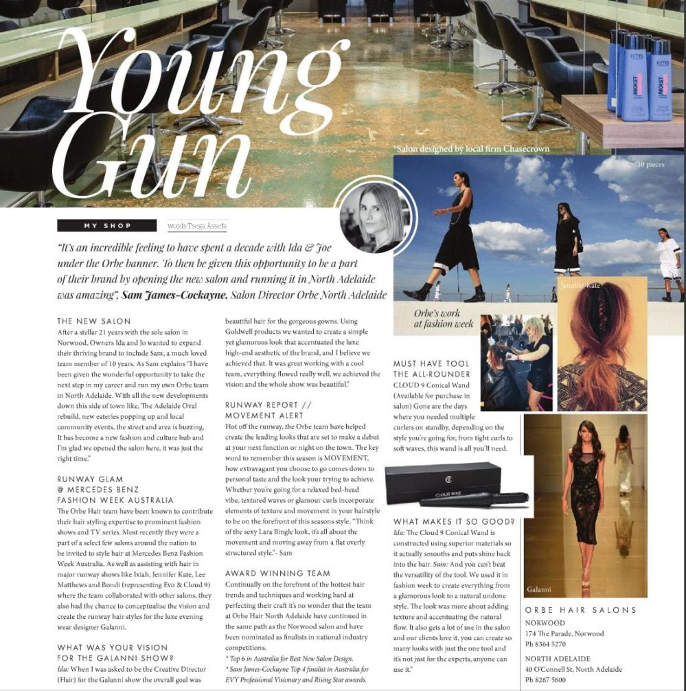 Young Gun – Interview with Sam and Ida – SA Style, Issue 22, Winter 2015